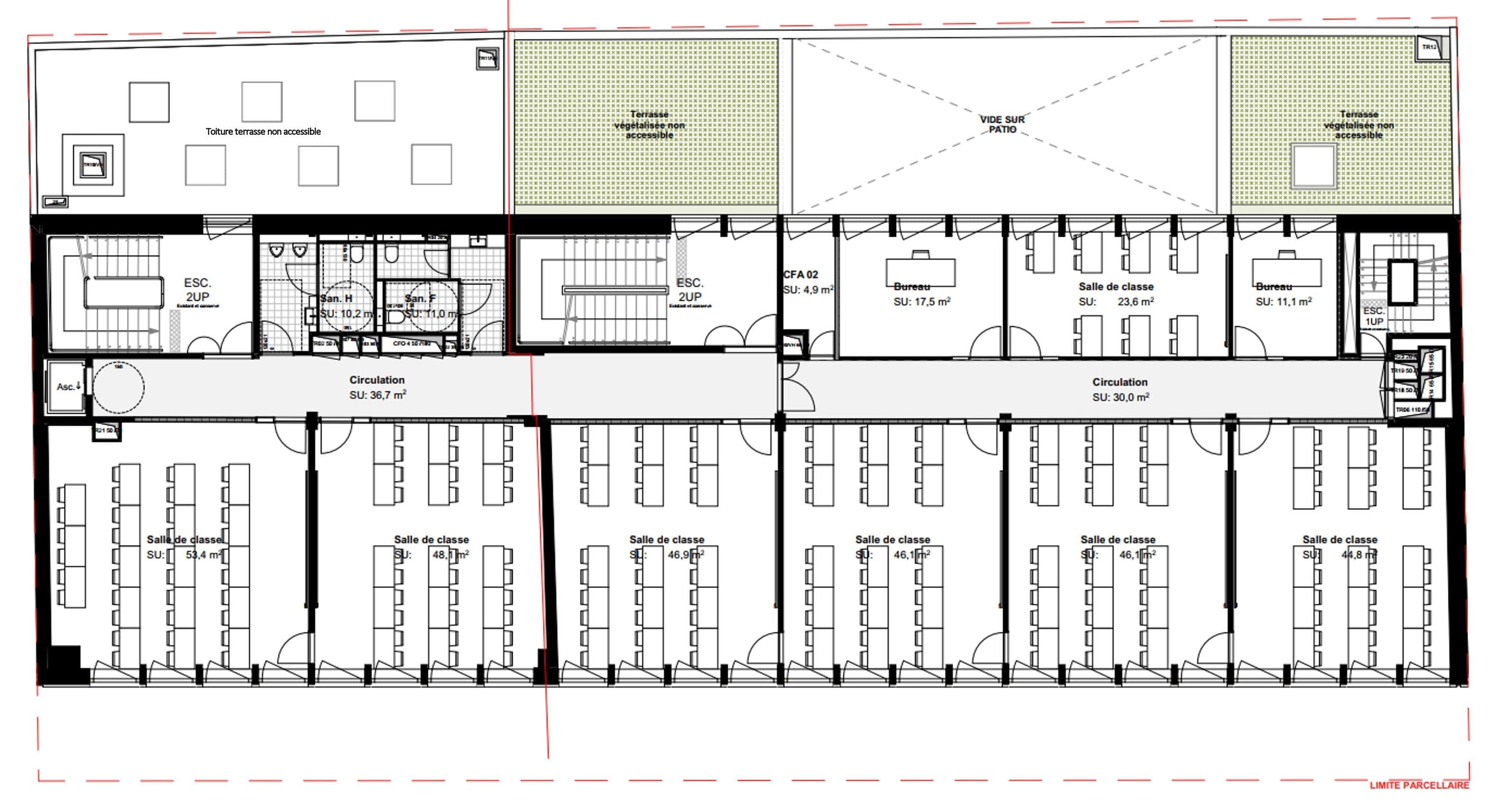 Plan R+2, Campus Volt